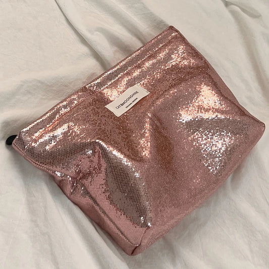 Große Damen Make-Up Tasche mit praktischem Reißverschluss und viel Platz