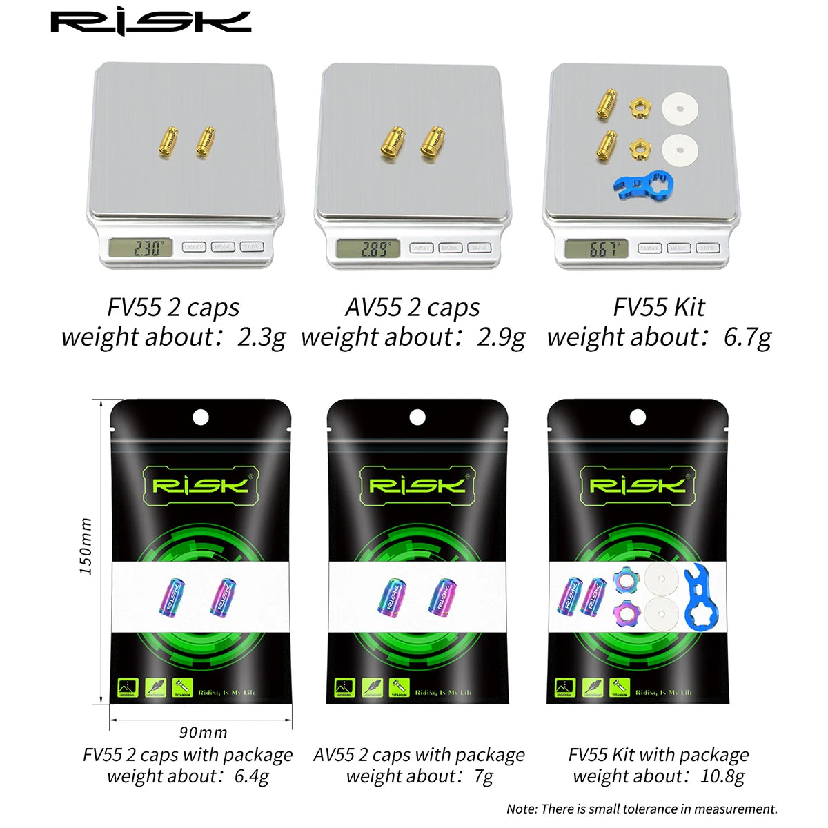 Titan Fahrrad Ventil Kappen Wasserdicht Staubdicht MTB Rennrad FV AV Schutz Zubehör