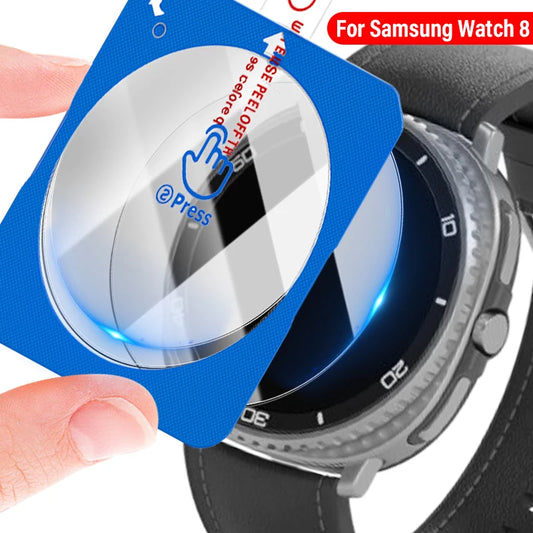 Gehärtete Displayschutzfolie für Smartwatch 40/44 mm – Kratzfest - klar