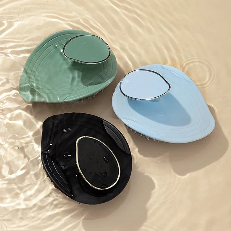 Kopfhaut Massagekamm mit langem Griff für entspannende Reinigung & Pflege