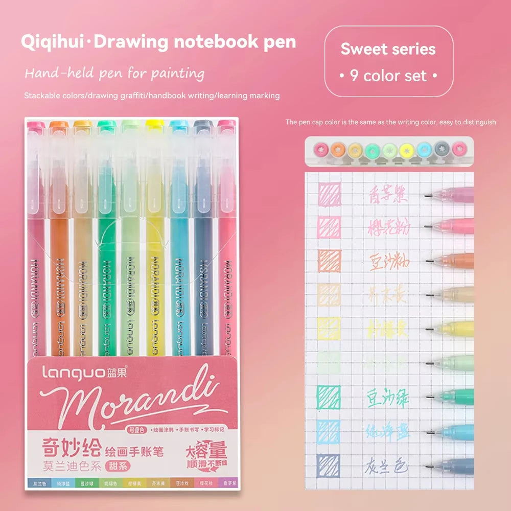 Gelstift Set 27-207 Farben – Zeichenstifte für Schule & Kreatives-Yabubest - Home & More