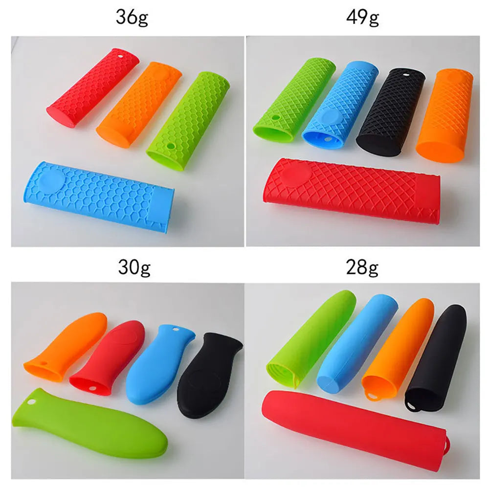 Rutschfeste Silikon Griffabdeckung für Töpfe und Pfannen Hitzeschutz