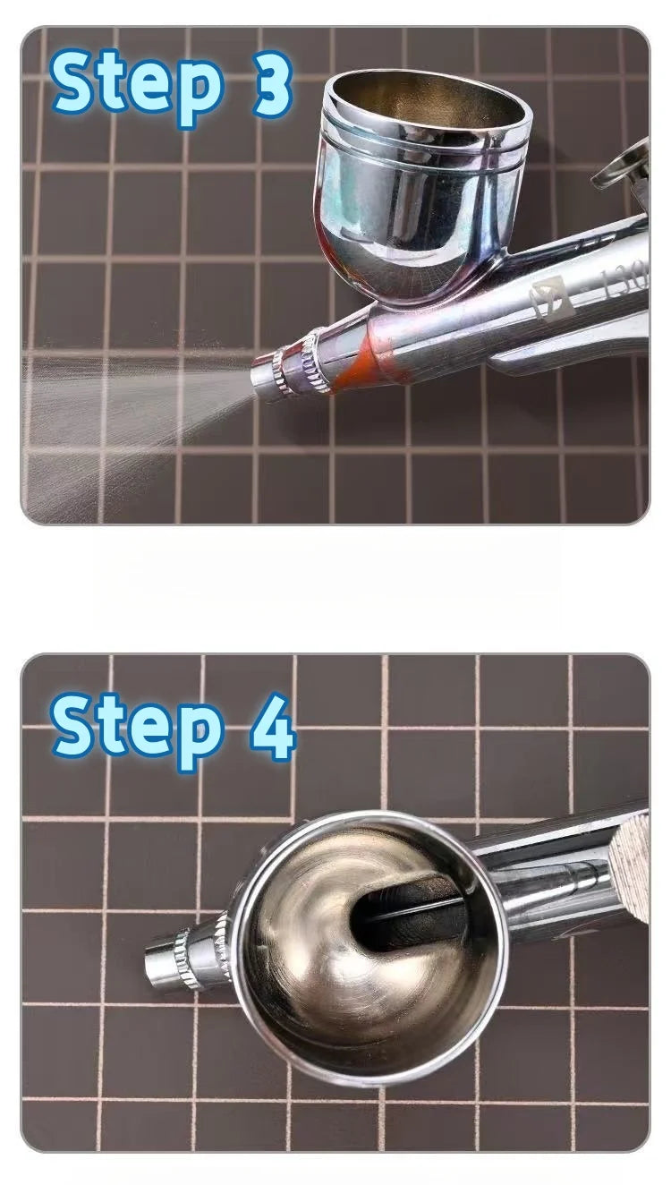Effiziente Airbrush Reinigungsbürste für Modellbau und DIY