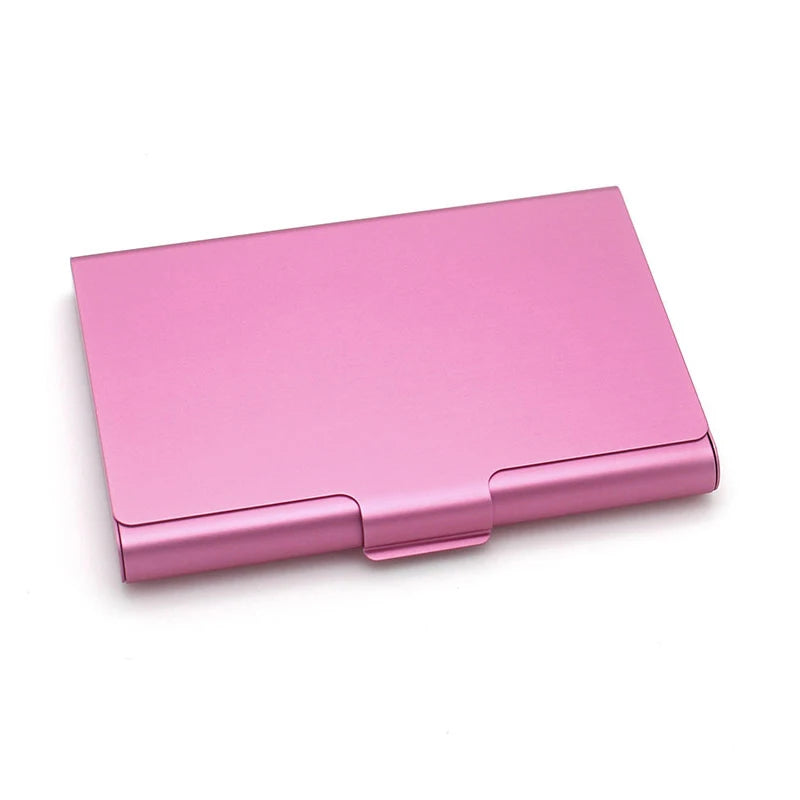 Ultradünner Aluminium Visitenkartenhalter Metall Etui praktisch elegant