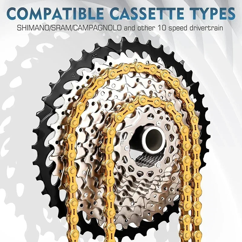 Fahrradkette kompatibel für 8 bis 12 Gang Mountain Road Bikes