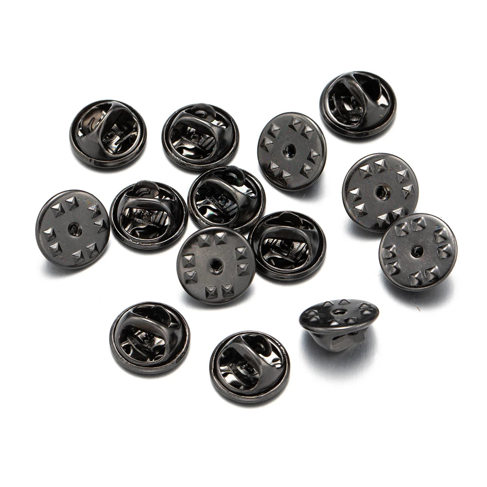 Metall Locking Pin Brosche Abzeichen Halter Verschluss für DIY Schmuck und Handwerk-Yabubest - Home & More