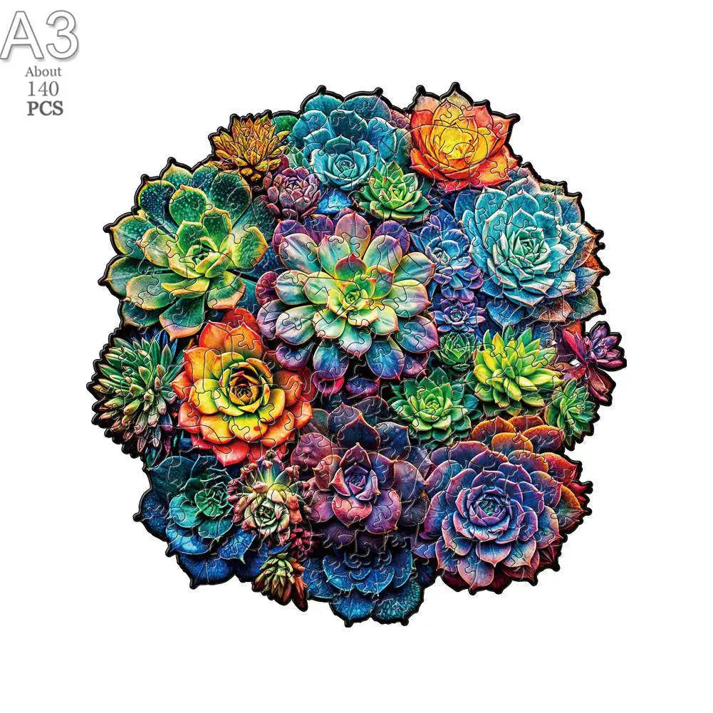 Fesselndes 3D Holzpuzzle Tier für Erwachsene und Kinder