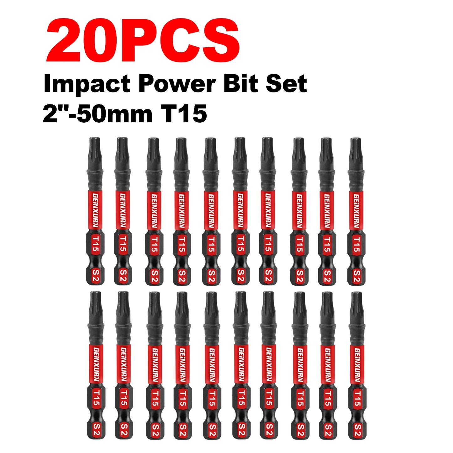Schlagfestes Magnet Torx Bit Set aus Legiertem Stahl für präzises Arbeiten