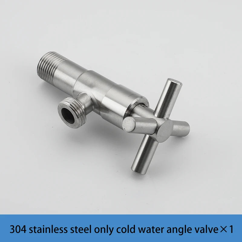 Langlebiges Edelstahl Kaltwasserventil für Bidet mit einfacher Montage
