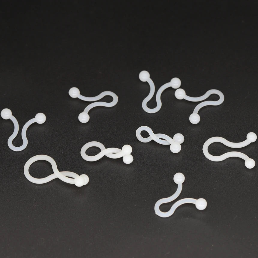 Praktische wiederverwendbare Kabelclips aus Kunststoff für Ordnung