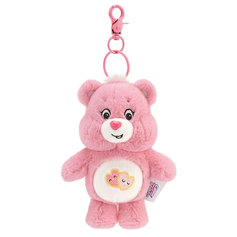 Kawaii Regenbogen Carebears Plüschanhänger mit Sound – süß - weich, ideal Geschenk