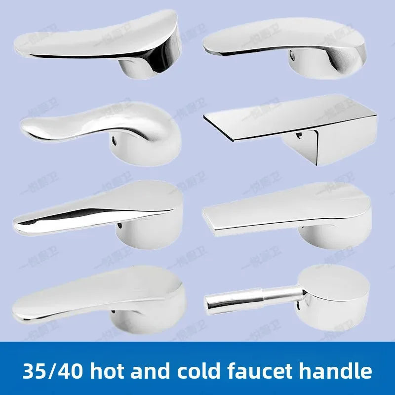 Universal Wasserhahn Griff Set für Küche und Bad Kalt Warmwasser