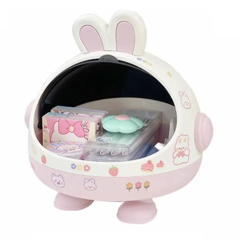 Kawaii Kaninchen Schreibtisch Organizer Box für Studenten & Mädchen Deko