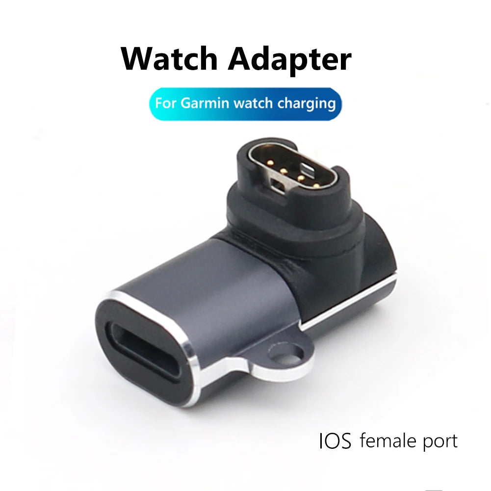 Multifunktions Adapter USB Typ C Micro 8-Pin für Smartwatch Ladegeräte
