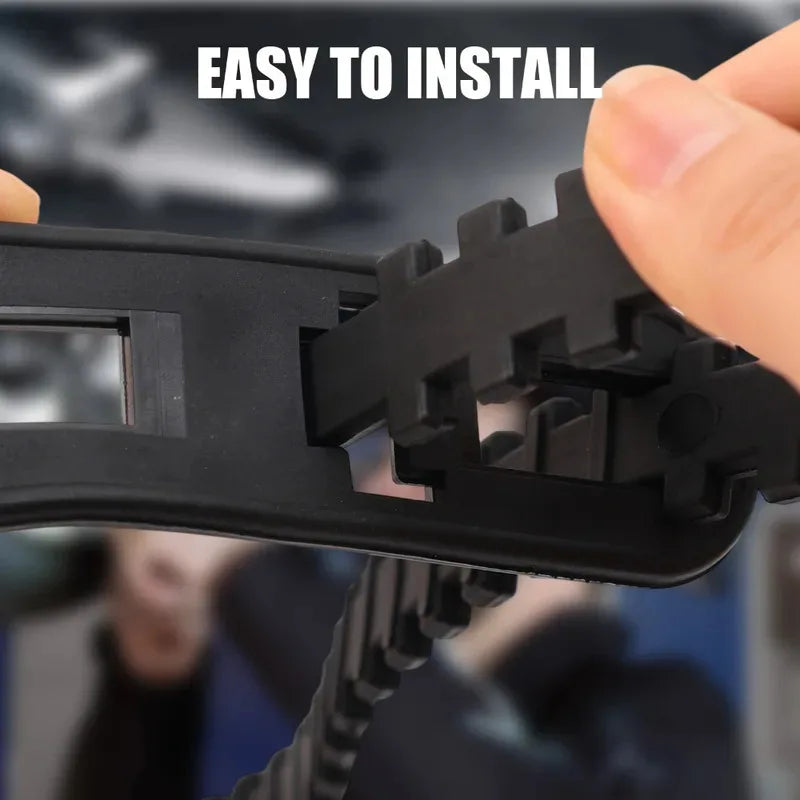 Robuste Winter-Autoreifenketten rutschfest für 85 x 10 cm Reifen