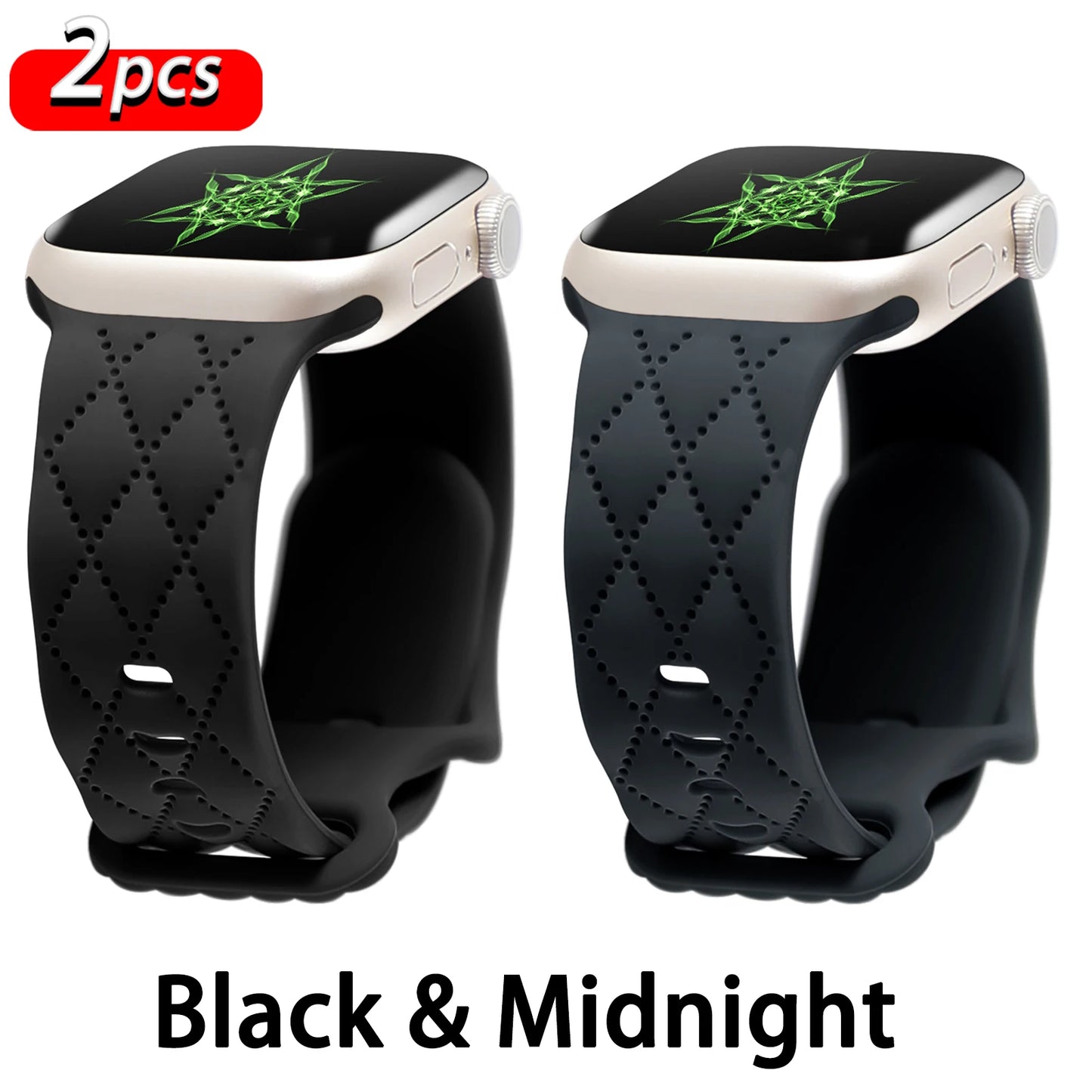 Smartwatch Silikon Armband 38-49mm Sport Freizeit Ersatzband Unisex