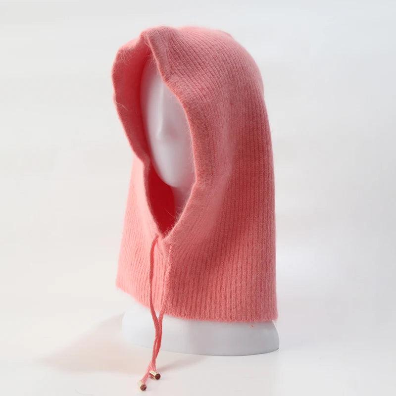 Warme Unisex Sturmhaube mit Schal und Kapuze für den Winter