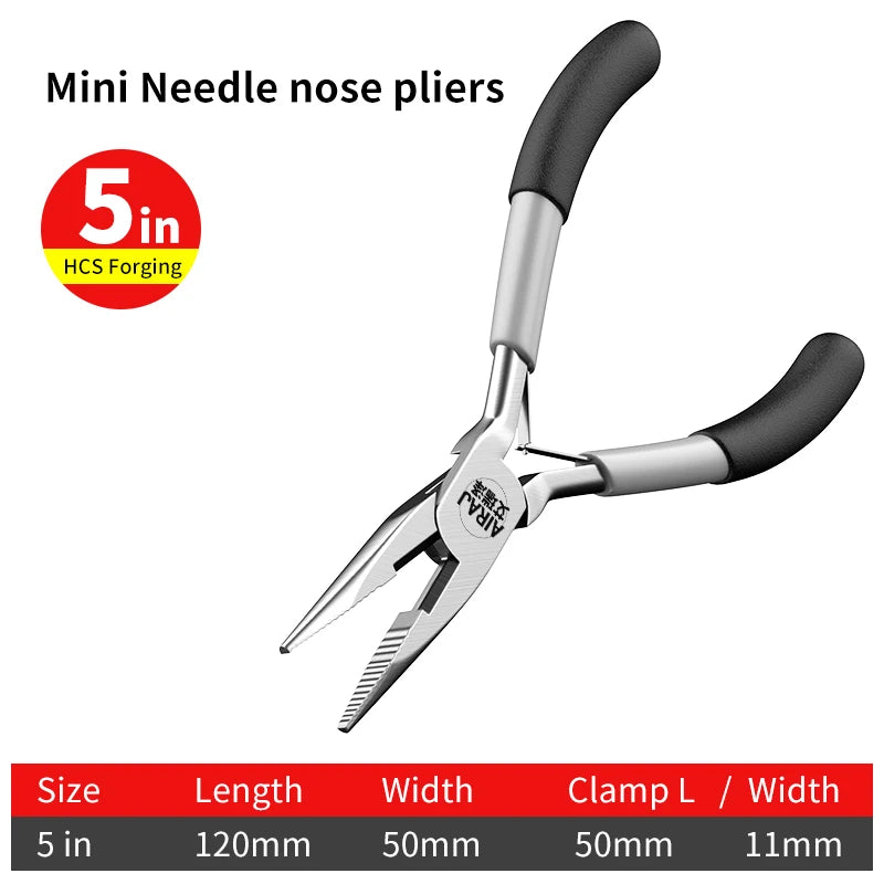 Präzisions Zange für Schmuck DIY - Handwerk – Diagonal Rund Spitz Gebogen
