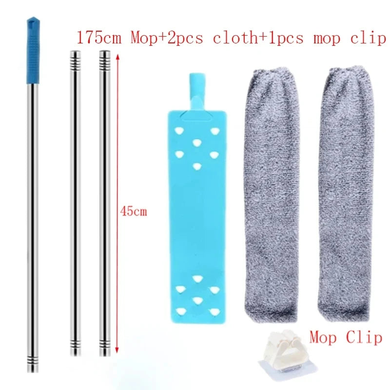 Teleskop-Besen mit langem Griff Mikrofaser Staubwischer für Jalousien