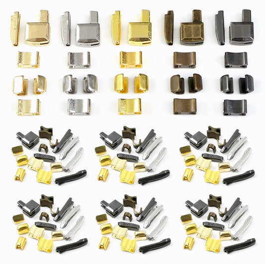 Reißverschluss-Reparaturset 50-teilig aus Metall für Taschen und Kleidung - Yabubest - Home & More