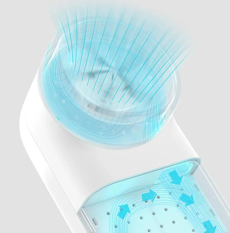 Tragbarer Flusenentferner mit Akku für saubere Kleidung