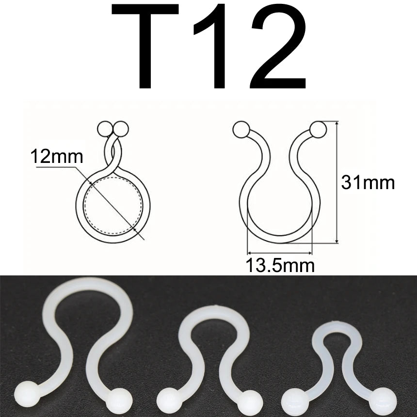 Praktische wiederverwendbare Kabelclips aus Kunststoff für Ordnung