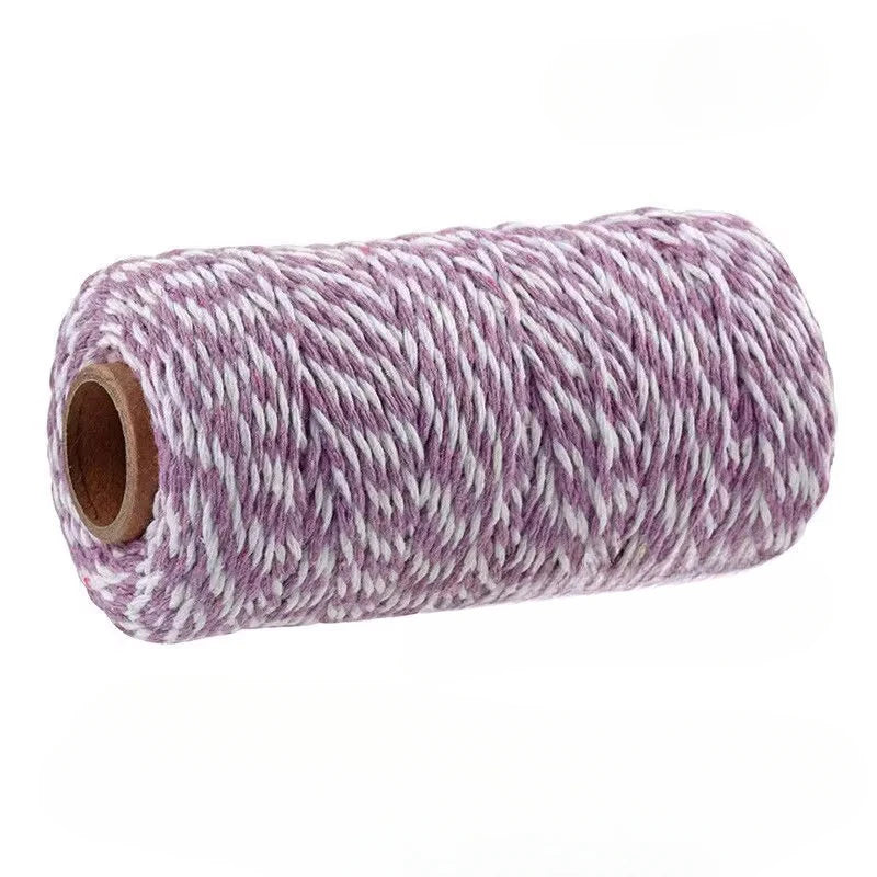 Festliches Baumwollseil 2mm für kreative Verpackung und DIY