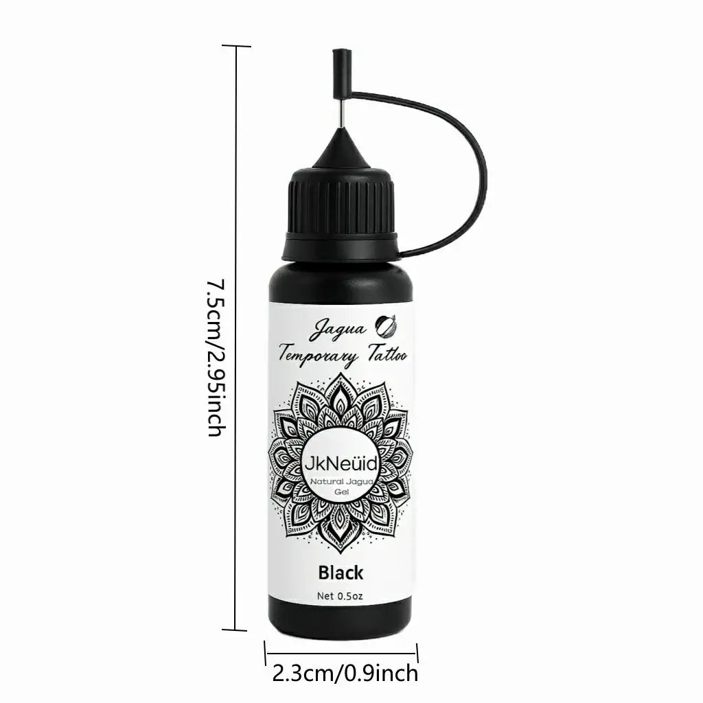Natürliches blau schwarzes temporäres Jagua Tattoo Gel