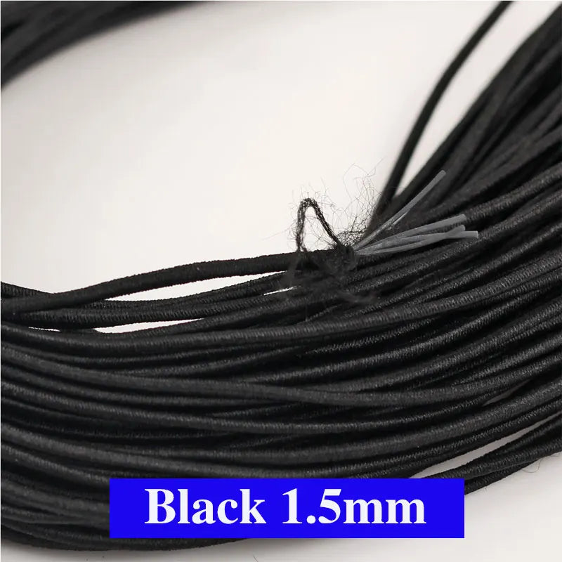 Buntes 1,5mm Gummiband für DIY Nähen Schmuck Bastelprojekte