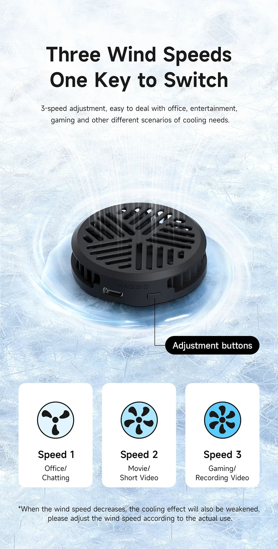 Magnetischer Handy-Kühler Universal Lüfter für iPhone 17 Pro Gaming-Yabubest - Home & More