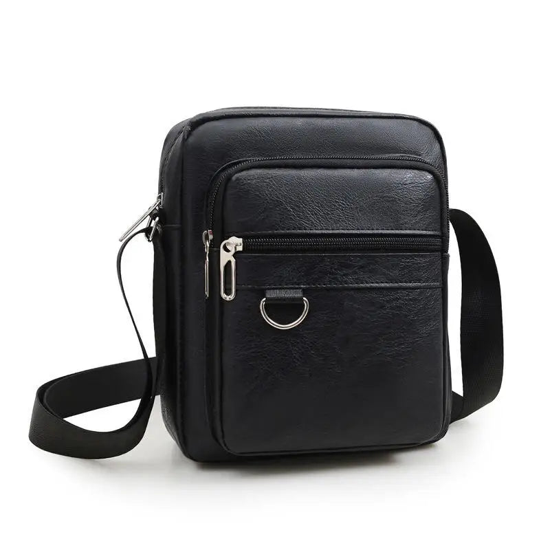 Leder Messenger Bag Unisex Business Tasche mittlere Größe wasserdicht