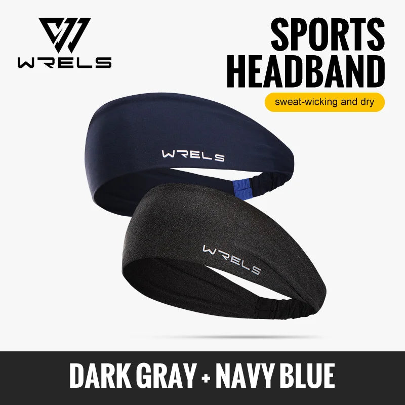 Rutschfestes Sport Stirnband für Männer Frauen – Elastisches Schweißband Fitness Yoga