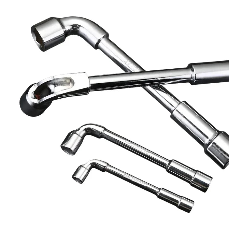 Robuster L-förmiger Hexagon Steckschlüssel 6-15mm – Kraftsparend - präzise
