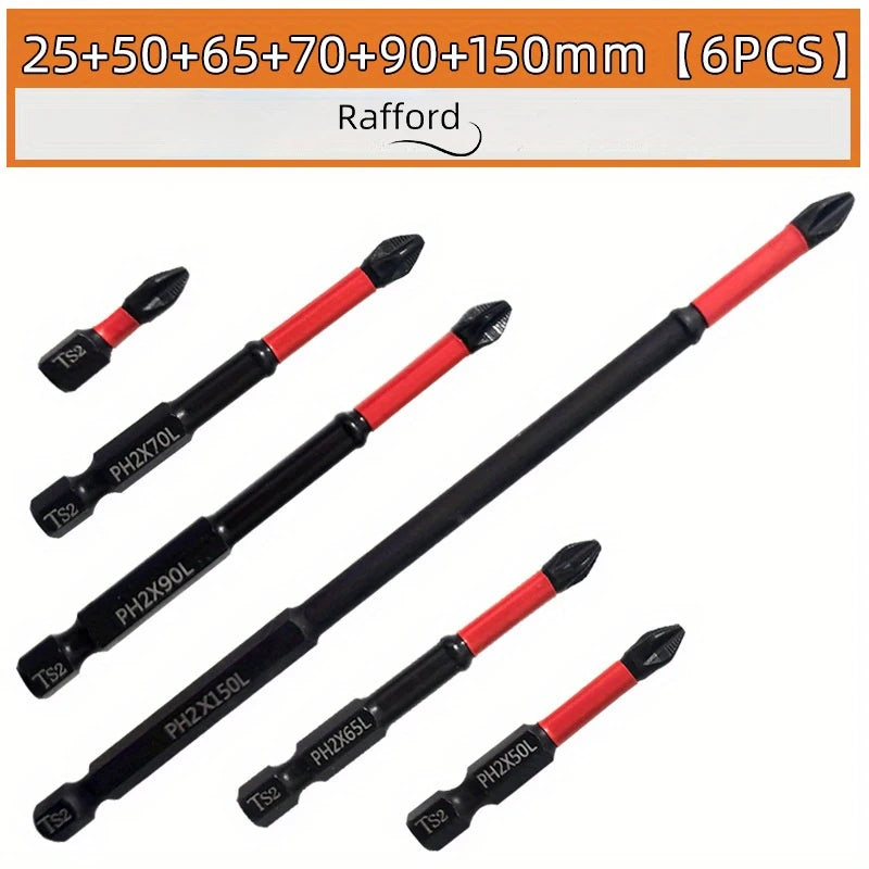 Magnetisches rutschfestes Bohrer Set mit vielseitigen Schraubaufsätzen