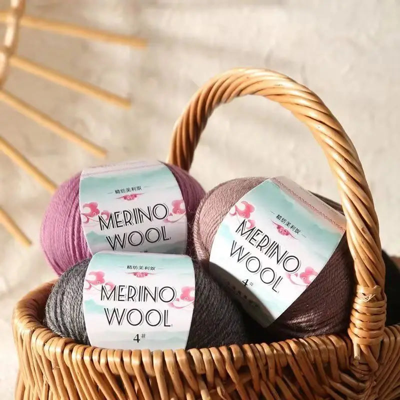 Weiches Kaschmirwolle Garn 50g 130m für DIY Strick und Häkelprojekte