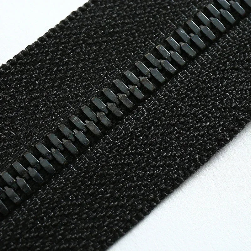 Metall-Reißverschluss Offenes Ende Zwei-Wege Reißverschlüsse Gold Silber-Yabubest - Home & More