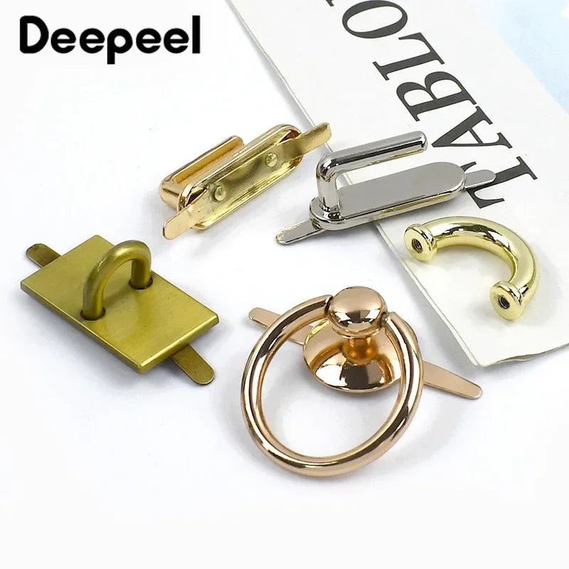 Drehbare Metall Karabiner Verschlüsse für Taschen und Leinen DIY Zubehör