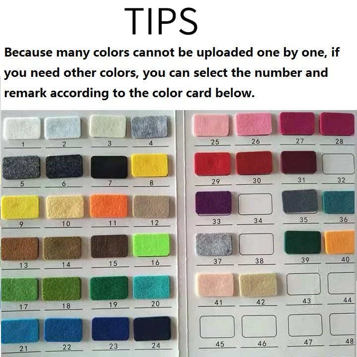 Praktischer Organizer Einsatz aus Filz für Taschen