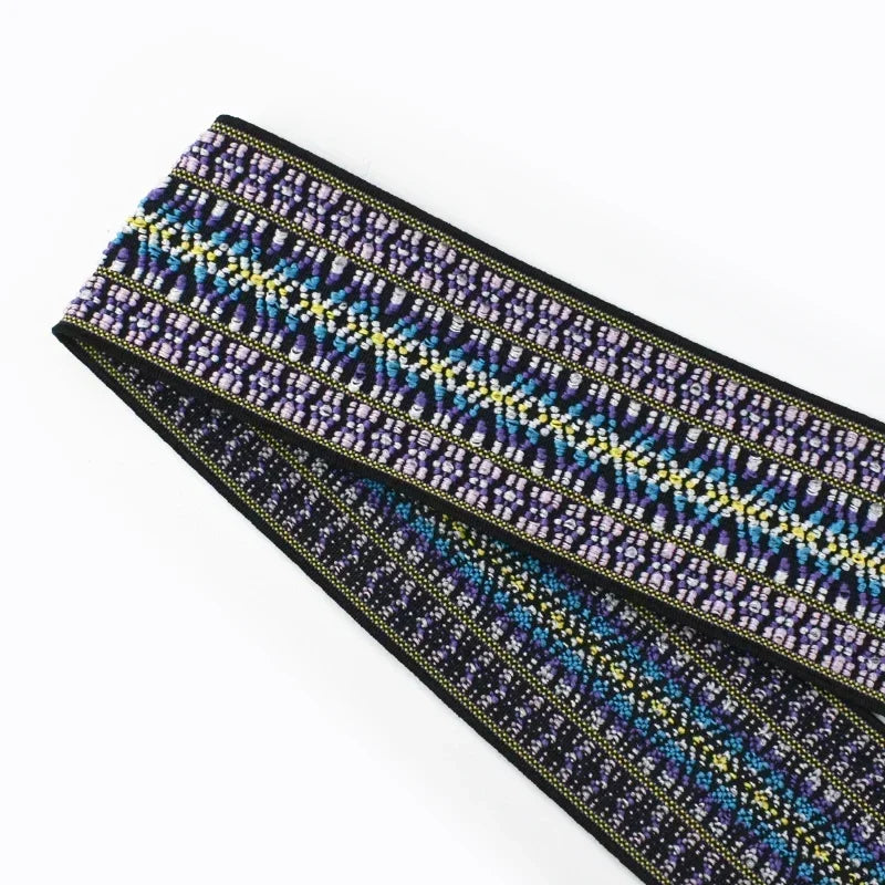Elastisches Jacquard Gurtband für Kleidung und Nähprojekte