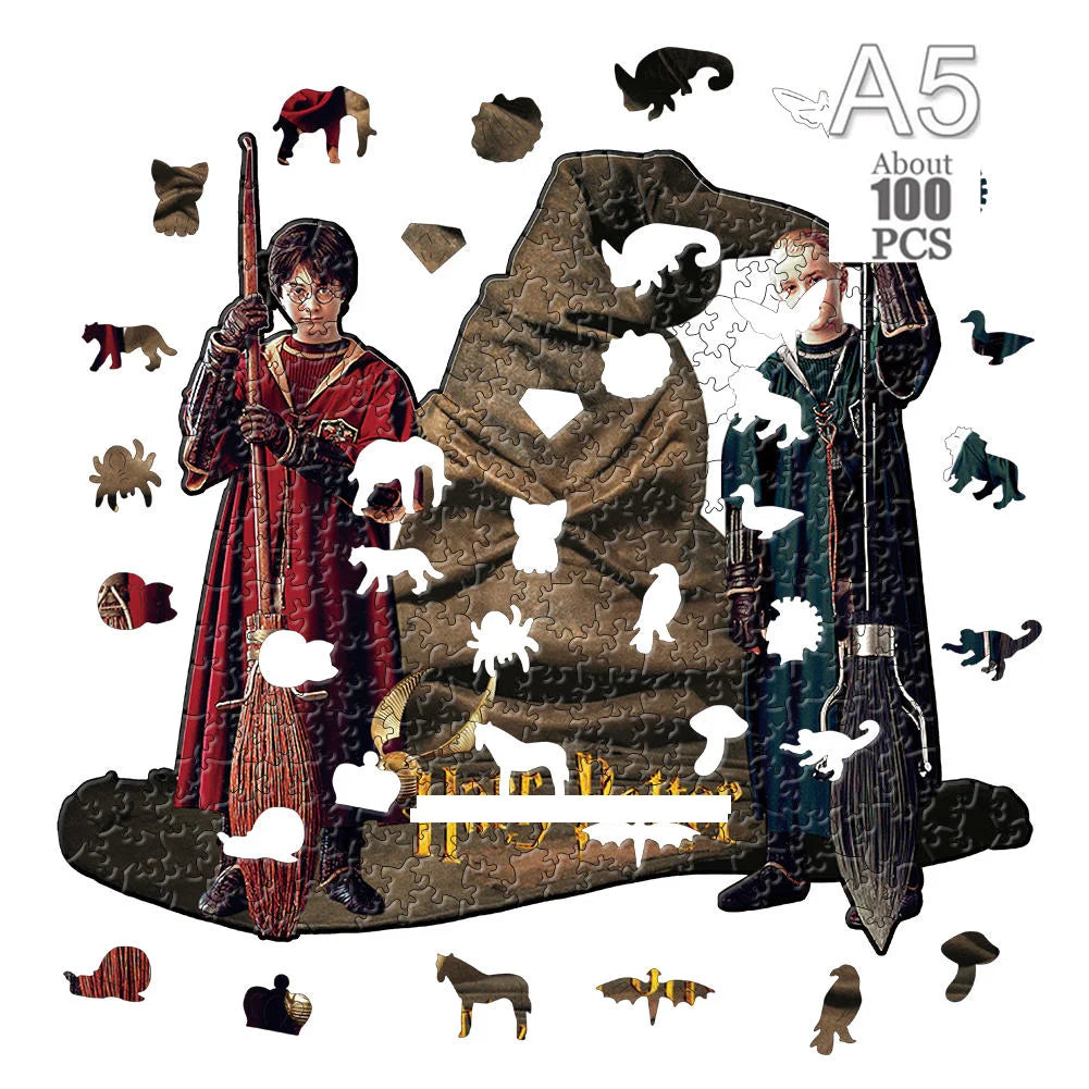 3D Holzpuzzle Tier Formen für Kinder und Erwachsene