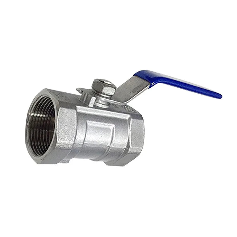 Robuste Edelstahlkugel für Ventile mit Vinylgriff und BSP-Gewinde