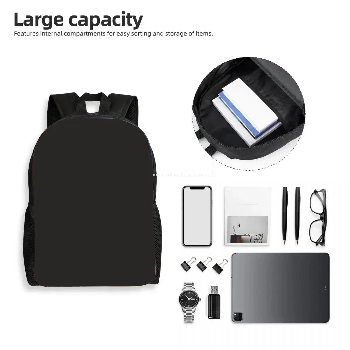 Kinder-Schulrucksack Set mit Lunchtasche und Federmäppchen, robust und praktisch