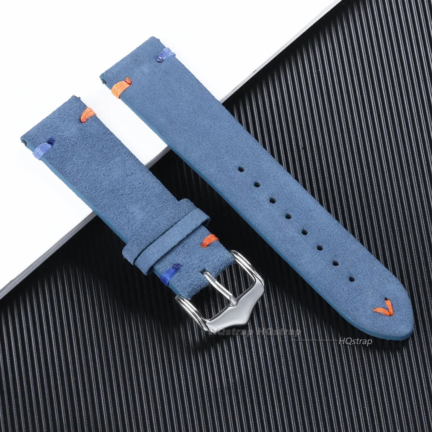 Wildlederarmband für Vintage Uhren 18 Millimeter 20 Millimeter 22