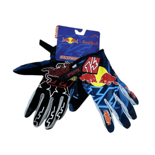 Vollfinger MTB Motorradhandschuhe rutschfest mit Silikon Gel Schutz Herren Damen