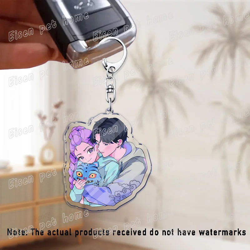 Stylischer Kpop Schlüsselanhänger für Fans und als Geschenk