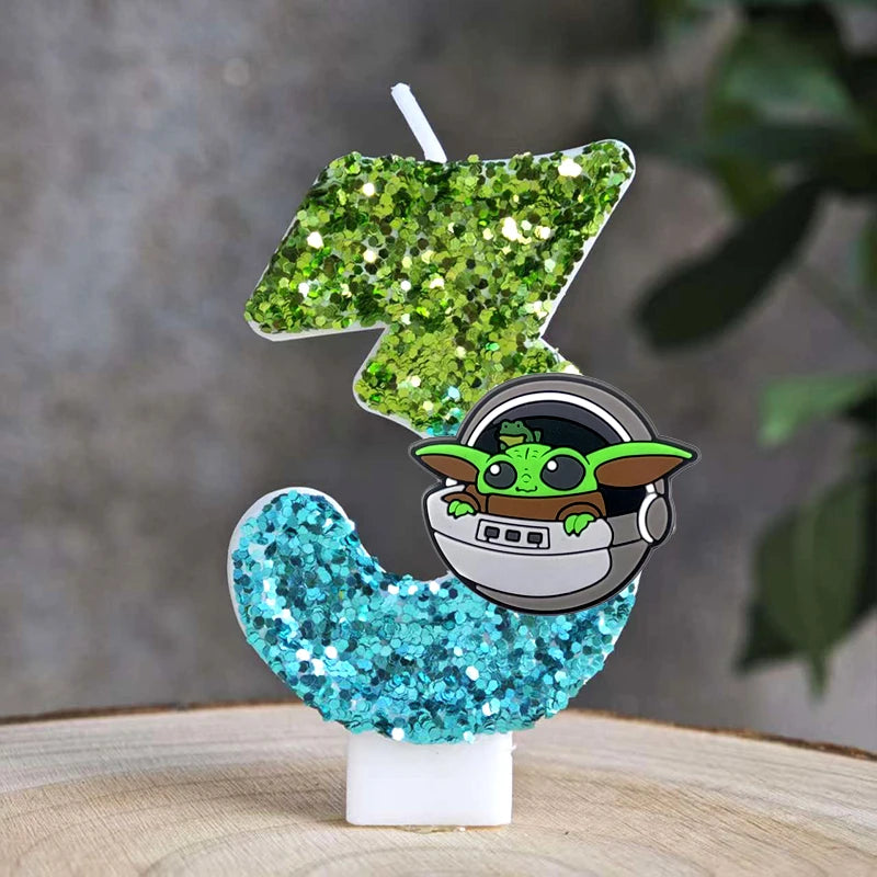 Thematische Geburtstagskerzen Zahlen für Partydekoration und Geschenke