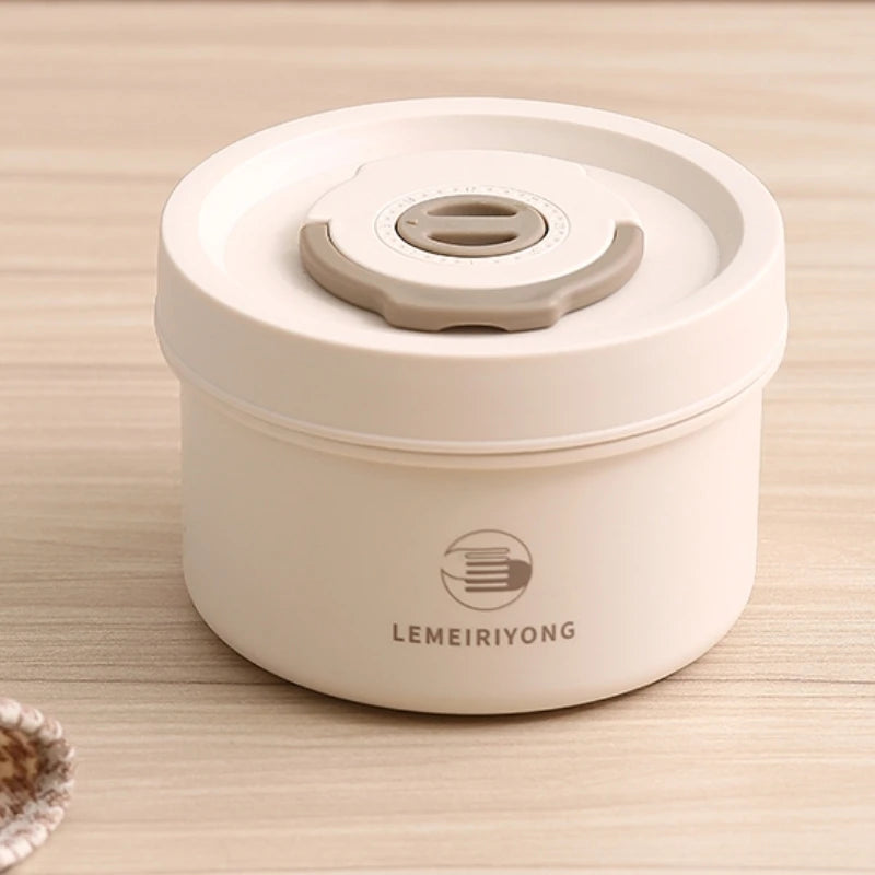 Tragbare isolierte Lunchbox Stapelbarer Edelstahl Bento Lunchbehälter