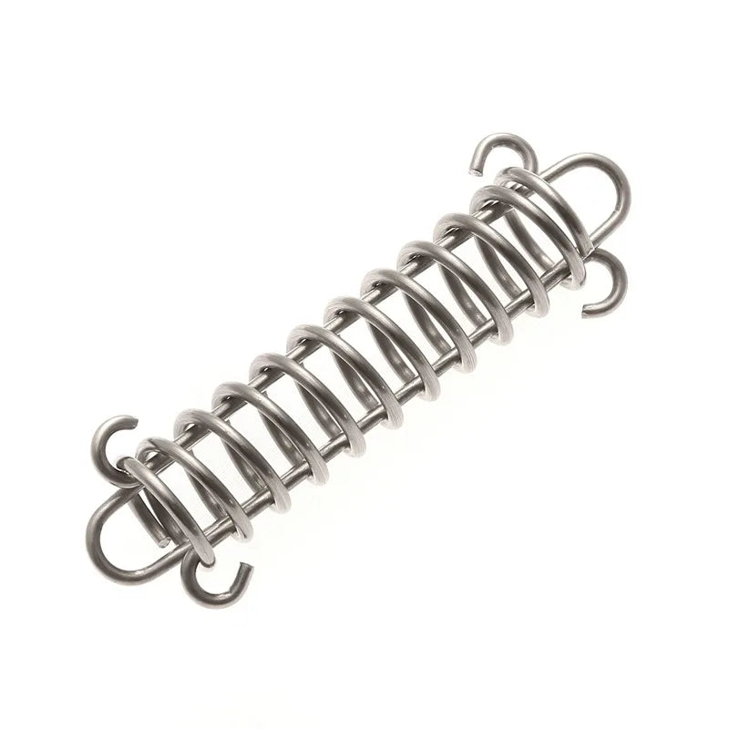 Robuste Edelstahl Zelt Spanner mit Karabiner – 2 oder 3 Stück, wetterfest