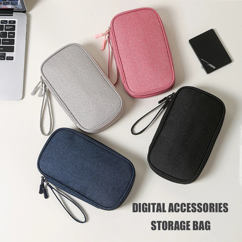 Reise Organizer Tasche für Kabel USB Ladegerät Wasserdicht Tragbar Mehrschichtig