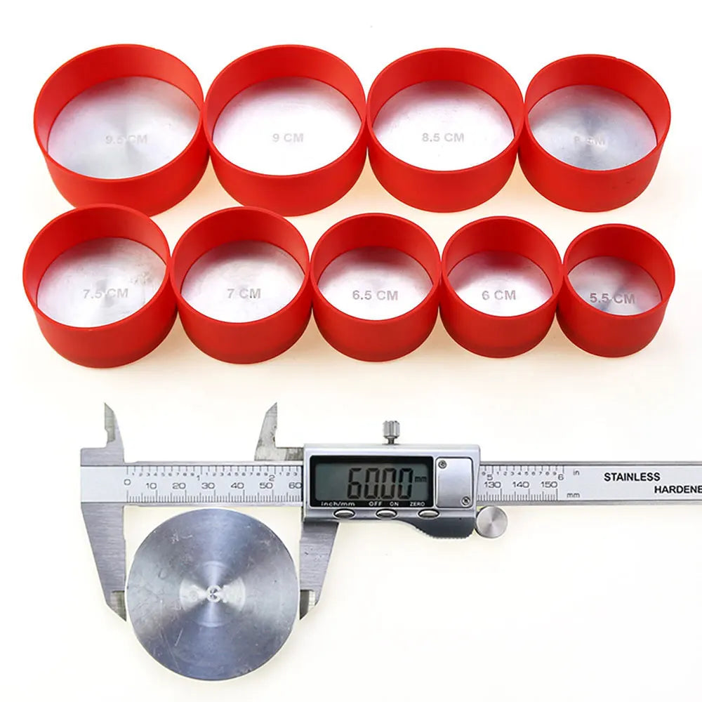 Silikon Anti Rutsch Tassenboden 6 cm Wärmedämmende Untersetzer 17 Farben